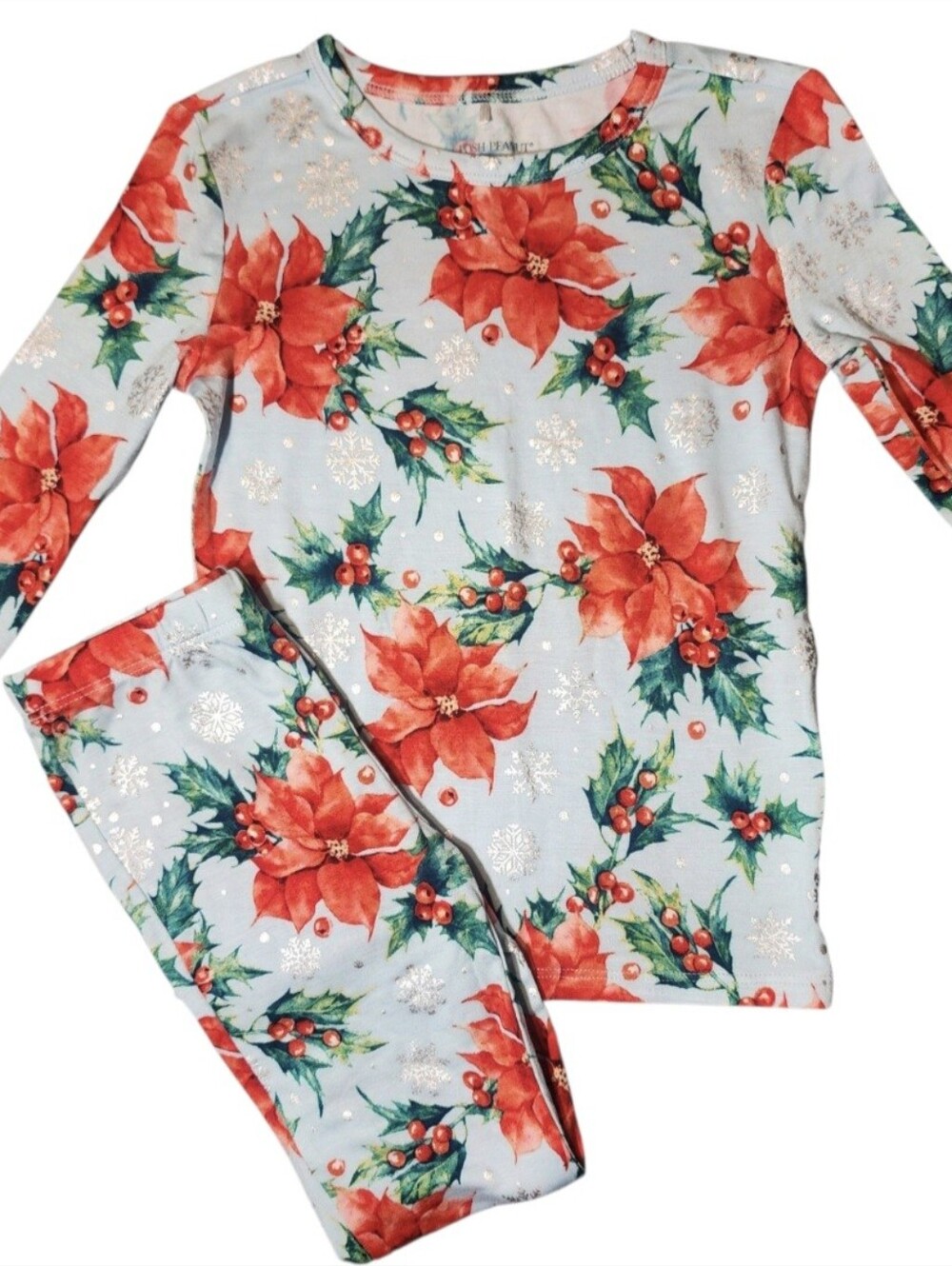 Posh Peanut Winter Lily Classic Pajams Set 3T/4T. NWOT